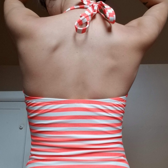 J.Crew striped underwire one piece - Picture 3 of 3